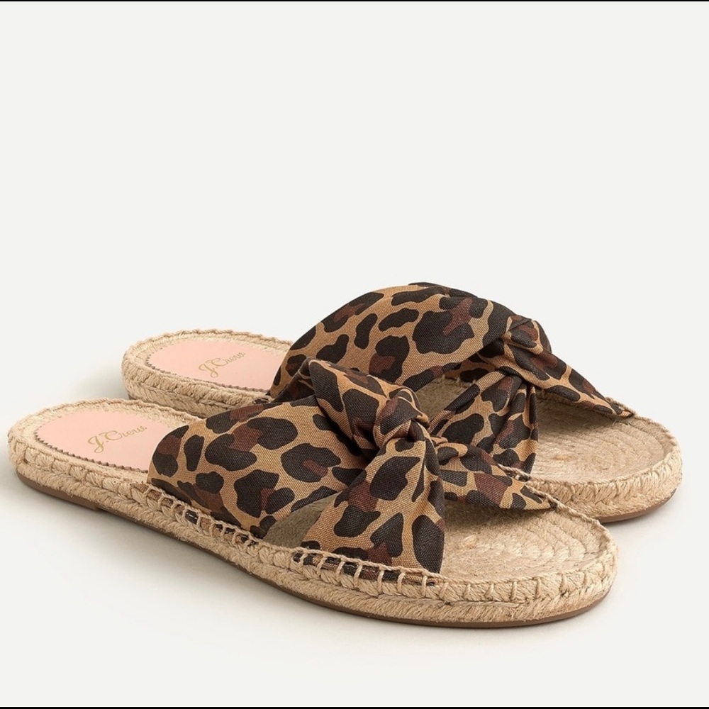 HOST PICK X2🎉J crew leopard espadrilles - Picture 2 of 4